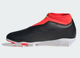 Botas de fútbol para terreno firme adidas Predator League Laceless FG para niños