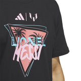 Camiseta adidas SS Triangle Palms Messi