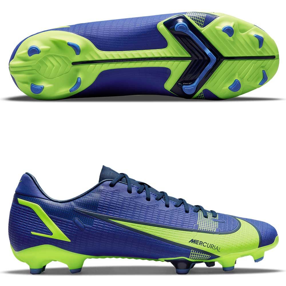 Nike Vapor 14 Academy FG MG Lapis Volt Blue Void 11.5