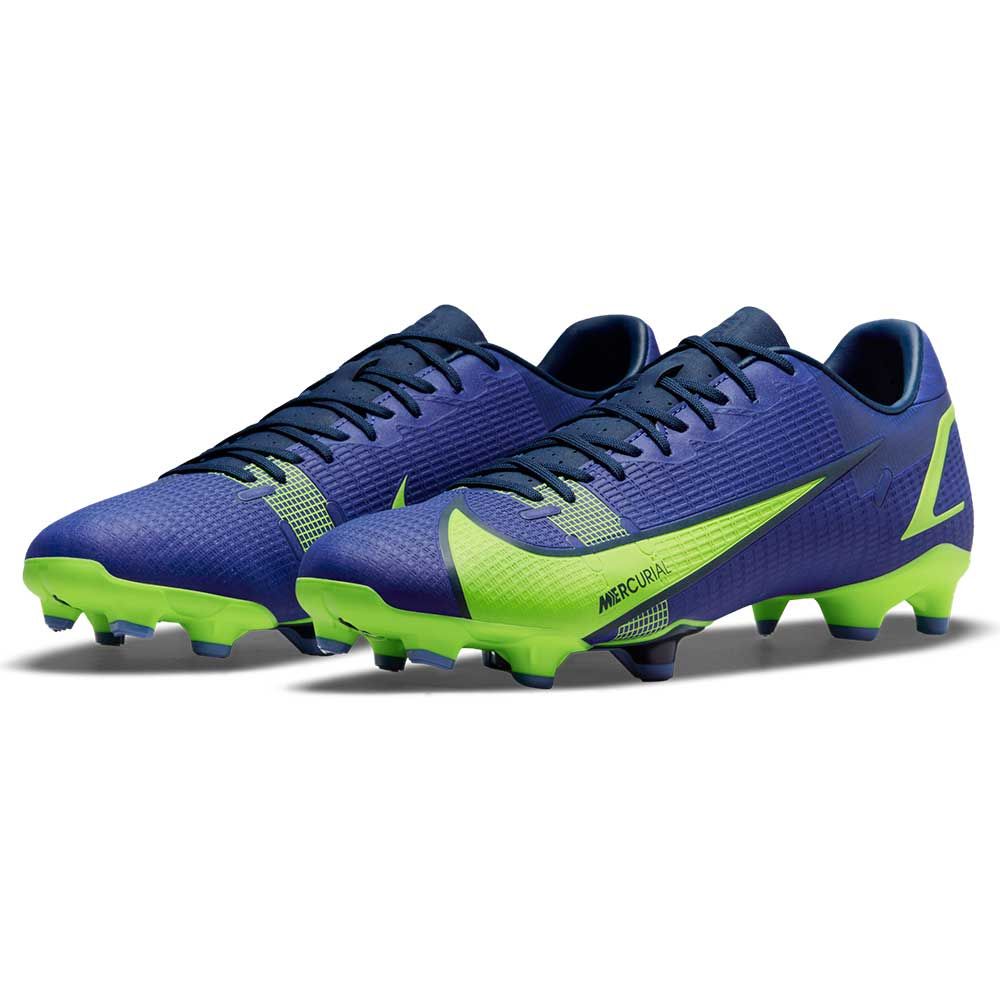 Nike Mercurial Vapor 14 Academy FG/MG Multi-Ground football Boots Lapis/Volt/Blue Void