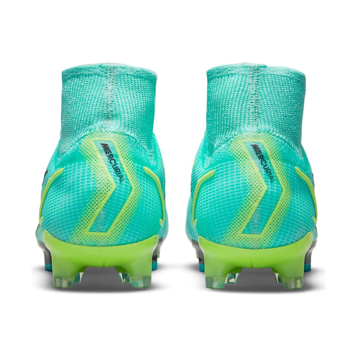 Botas de fútbol para terreno firme Nike Superfly 8 Elite FG Dynamic Turq/Lime