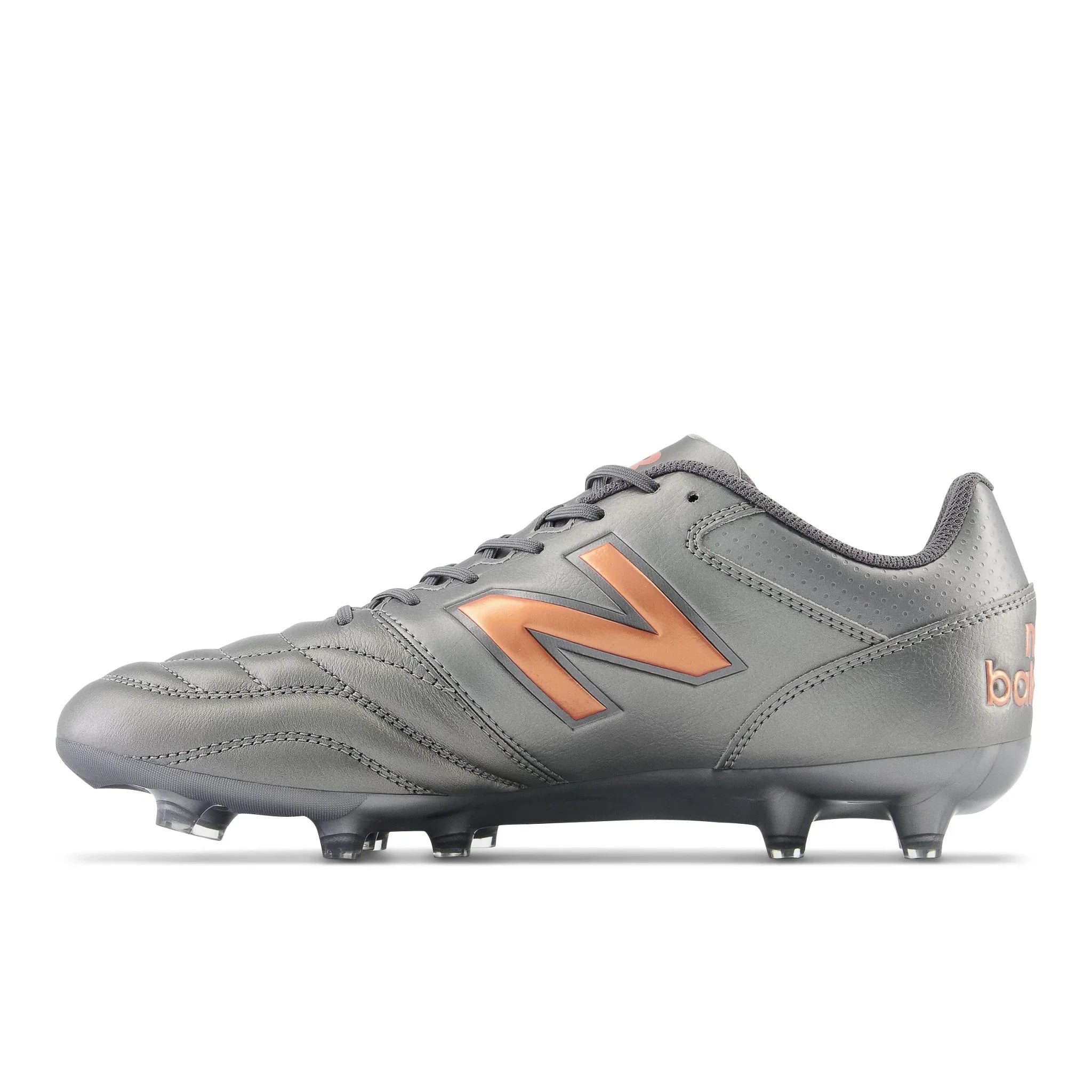 New Balance 442 V2 Team FG Firm Ground Football Boots Silver