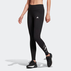 adidas Women's Essentials Stacked Logo High Rise Leggings