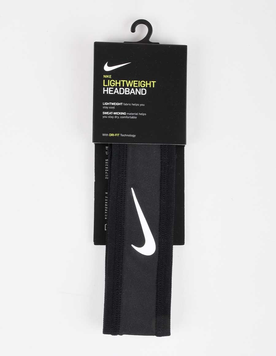 Cinta para la cabeza Nike Speed ​​Performance negra